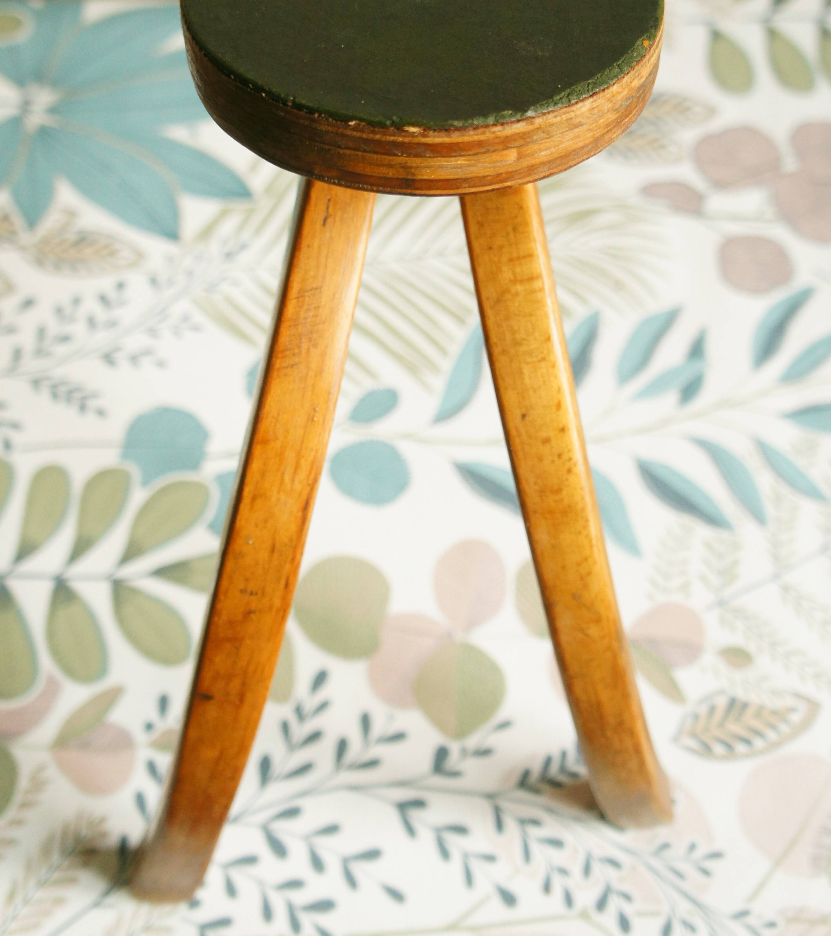 Jacob & Joseph Kohn shoe shine stool, Austria, circa 1920