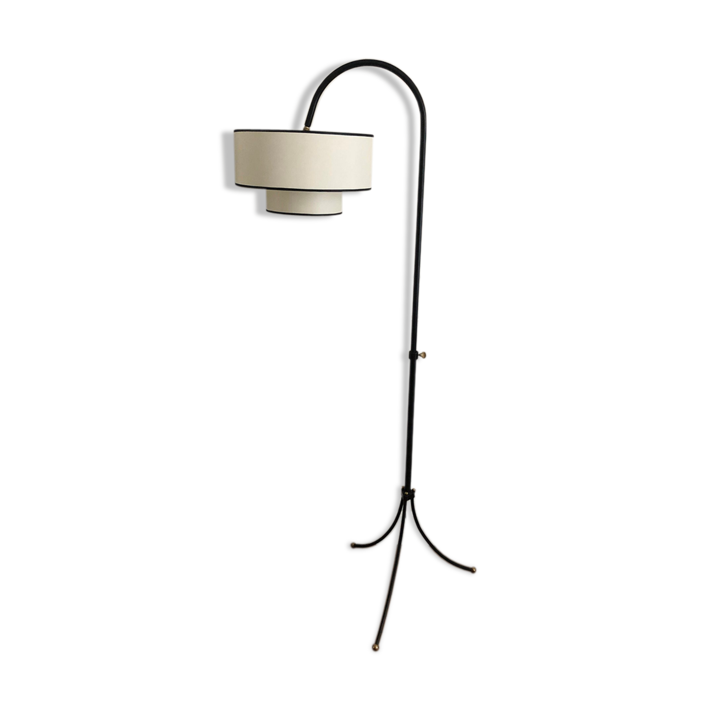 Tripod floor lamp 1950 - 1960 adjustable