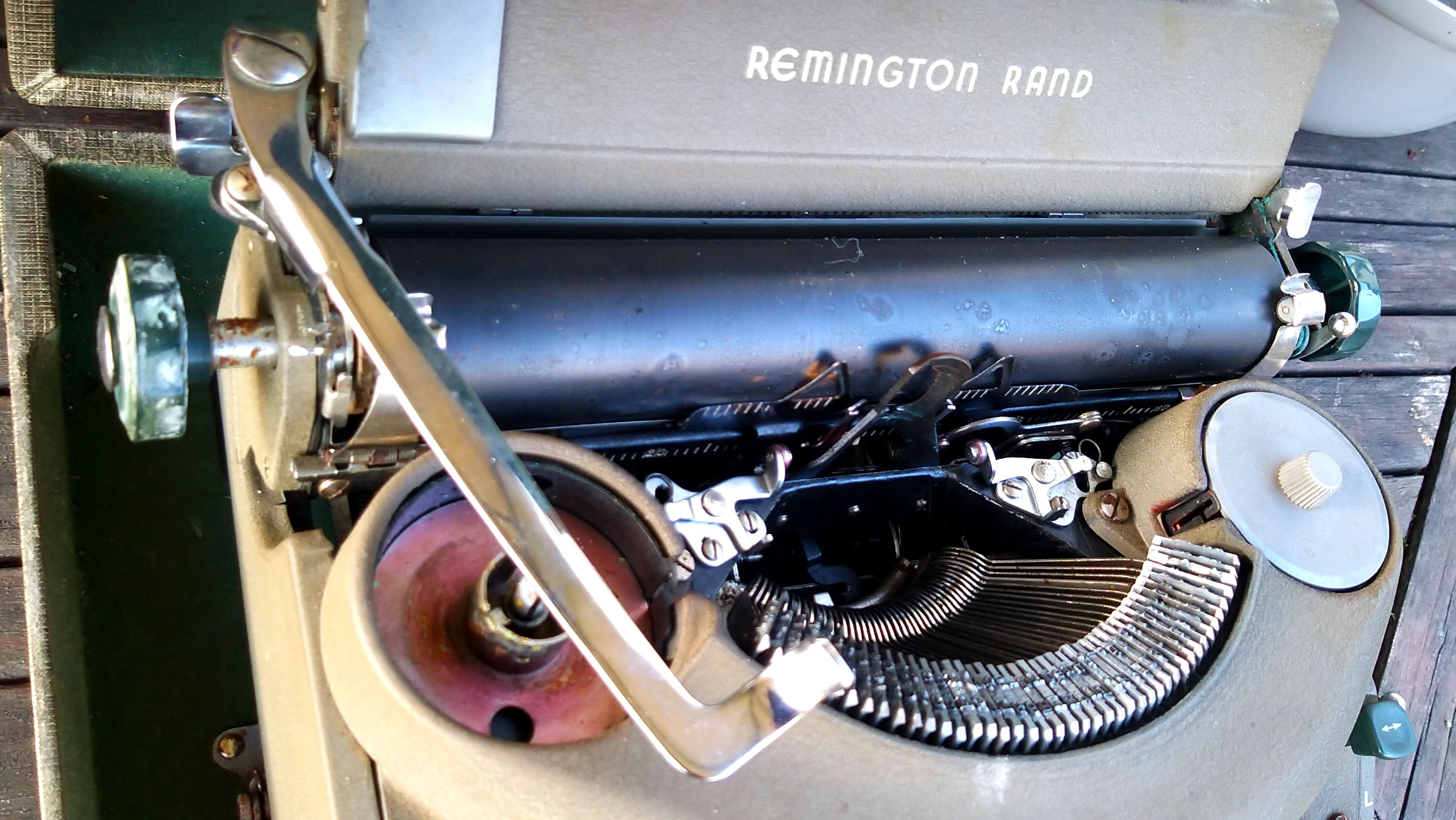 Rare remington typewriter