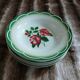 6 antique deep plates from Digoin and Sarreguemines