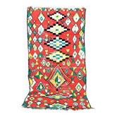 Tapis berbère couloir vintage