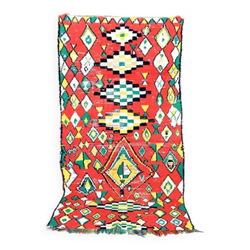 Vintage Berber hallway rug