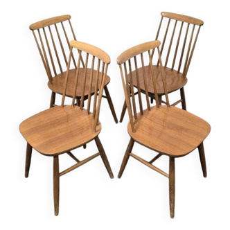 Chaises de salle à manger des années 1970
