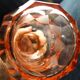 Art Deco vase, crystal, Moser, Czechoslovakia, 1930s