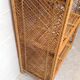 Vintage rattan library, 1970