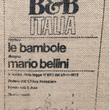 Sofa en cuir "Bambole" Par Mario Bellini Pour B Italia années 1970