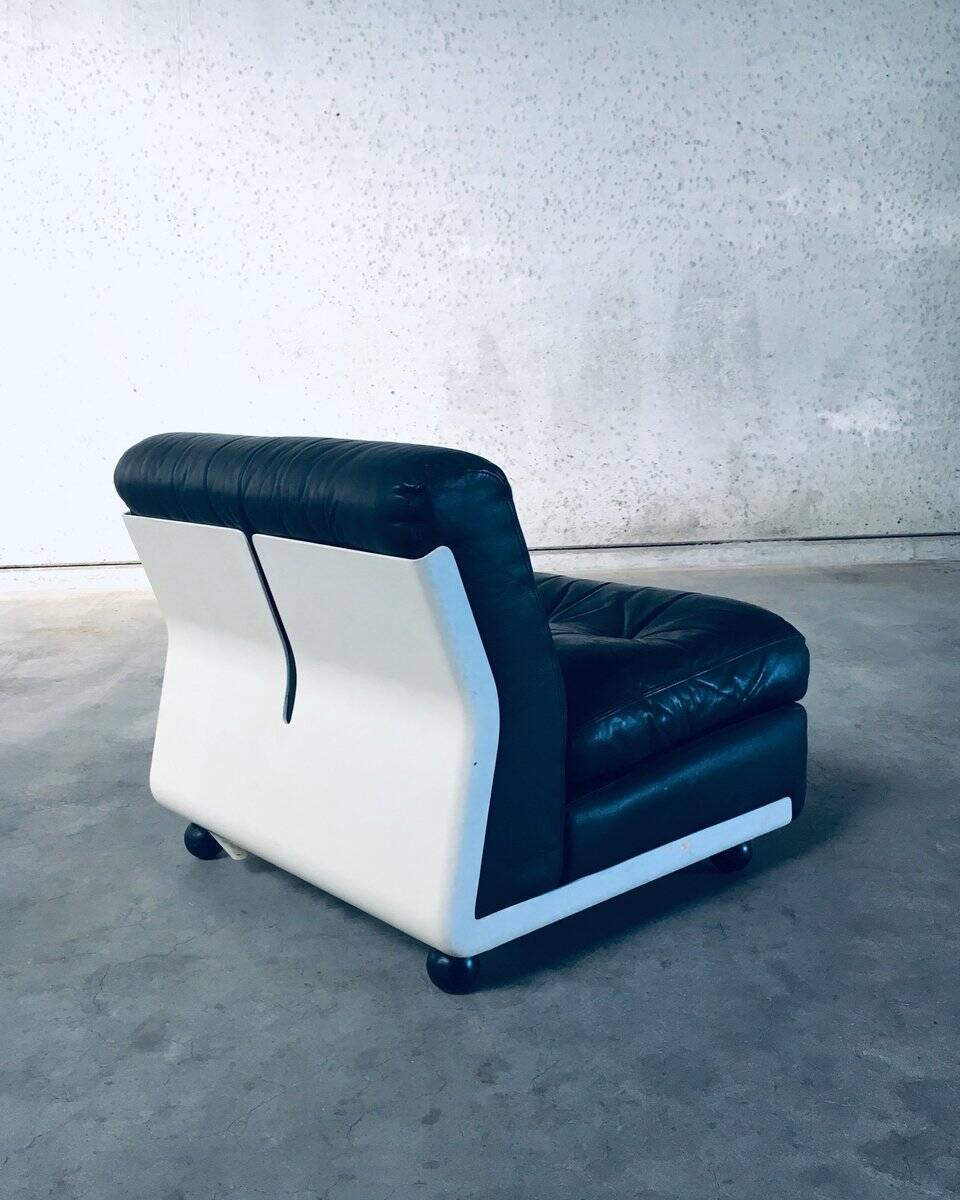 Mid-Century Modern Amanta Modular Sofa by Mario Bellini for B&B Italia, 1970s, Set of 4