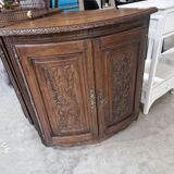 2 Louis XVI style corner cabinets