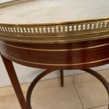 Louis XVI style healing in mahogany over marble has gallery 20th century