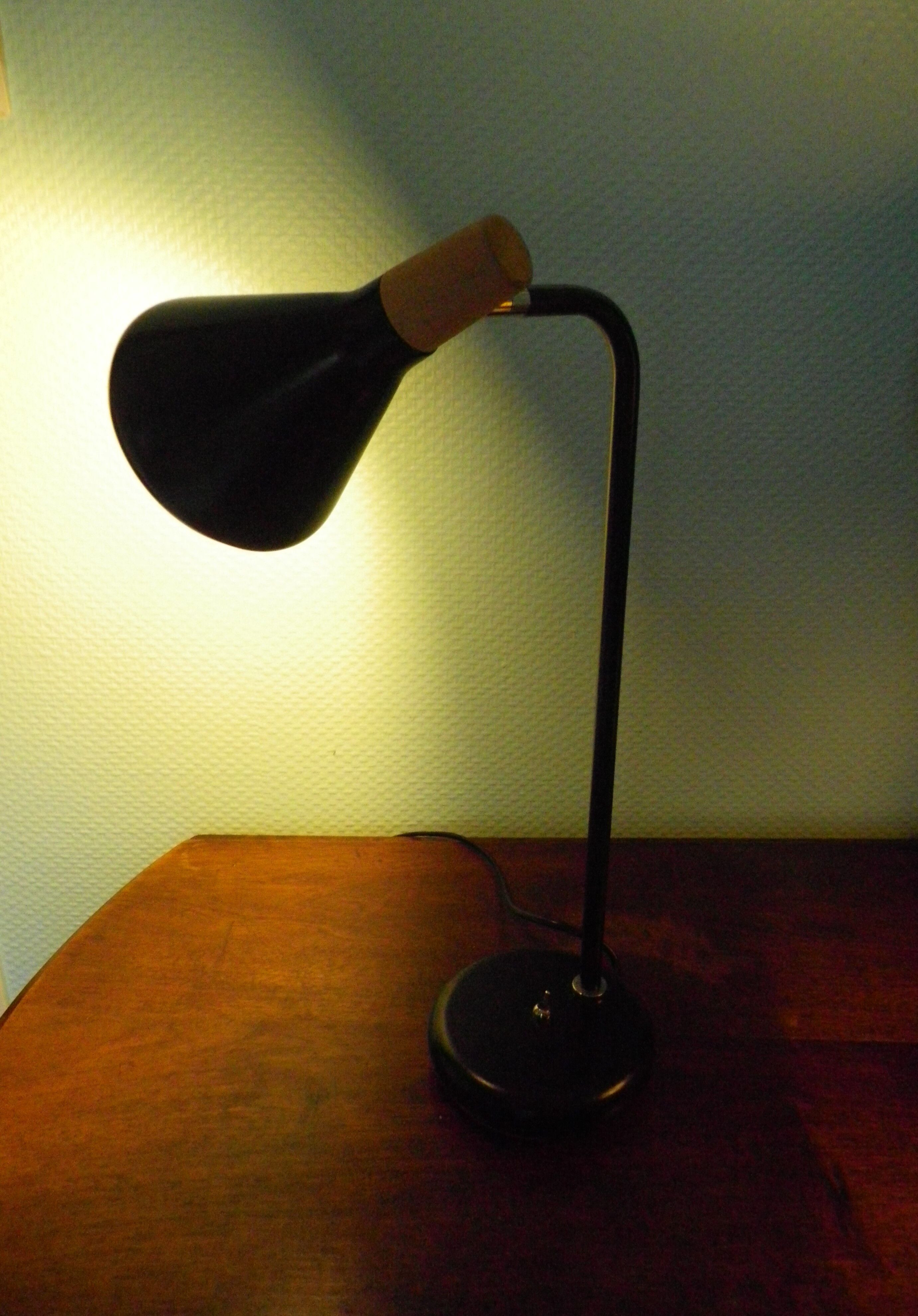 Lamps with tilting lampshade, Italian design from the 70s