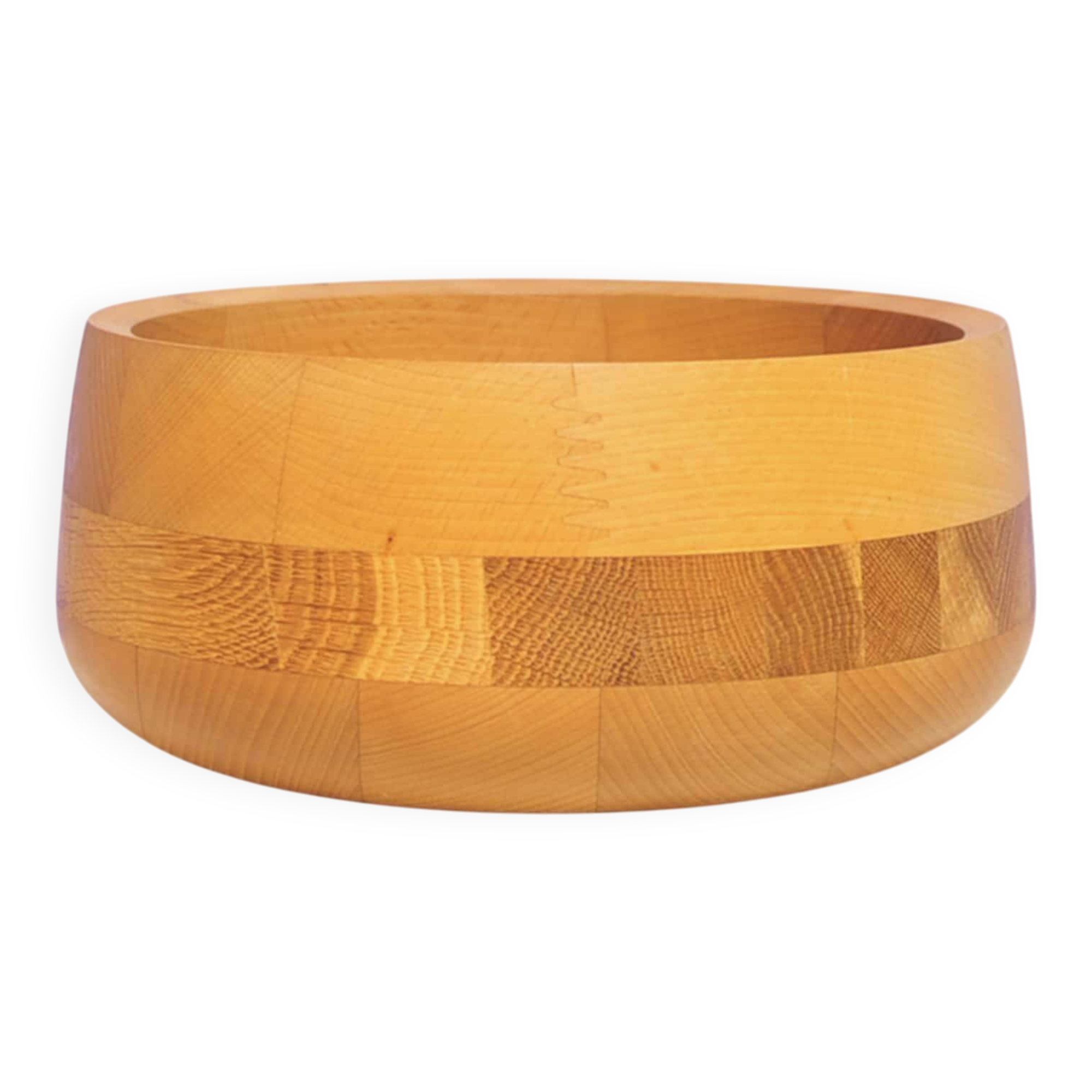 Saladier en bois marqueté, Danemark