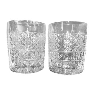 Paire de verres à whisky