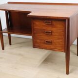 Scandinavian "Boomerang" teak desk - 1960s