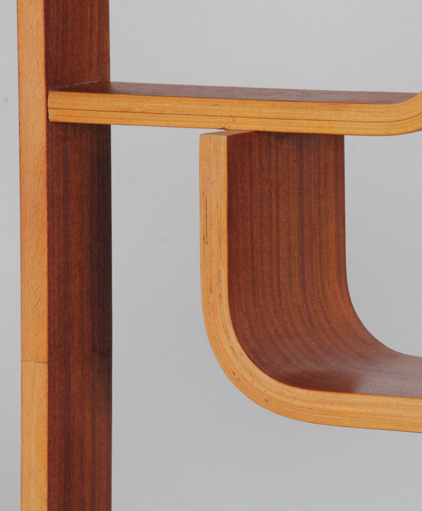 Claustra, Czech mahogany made by Ludvik Volak, 1960