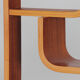Claustra, Czech mahogany made by Ludvik Volak, 1960