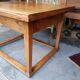 Table d’extensible en bois d’orme du début du 19ème