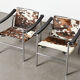 Le Corbusier Pair of LC1 Easy Chairs for Cassina 1990