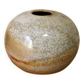 Glazed stoneware vase by Daniel de Montmollin