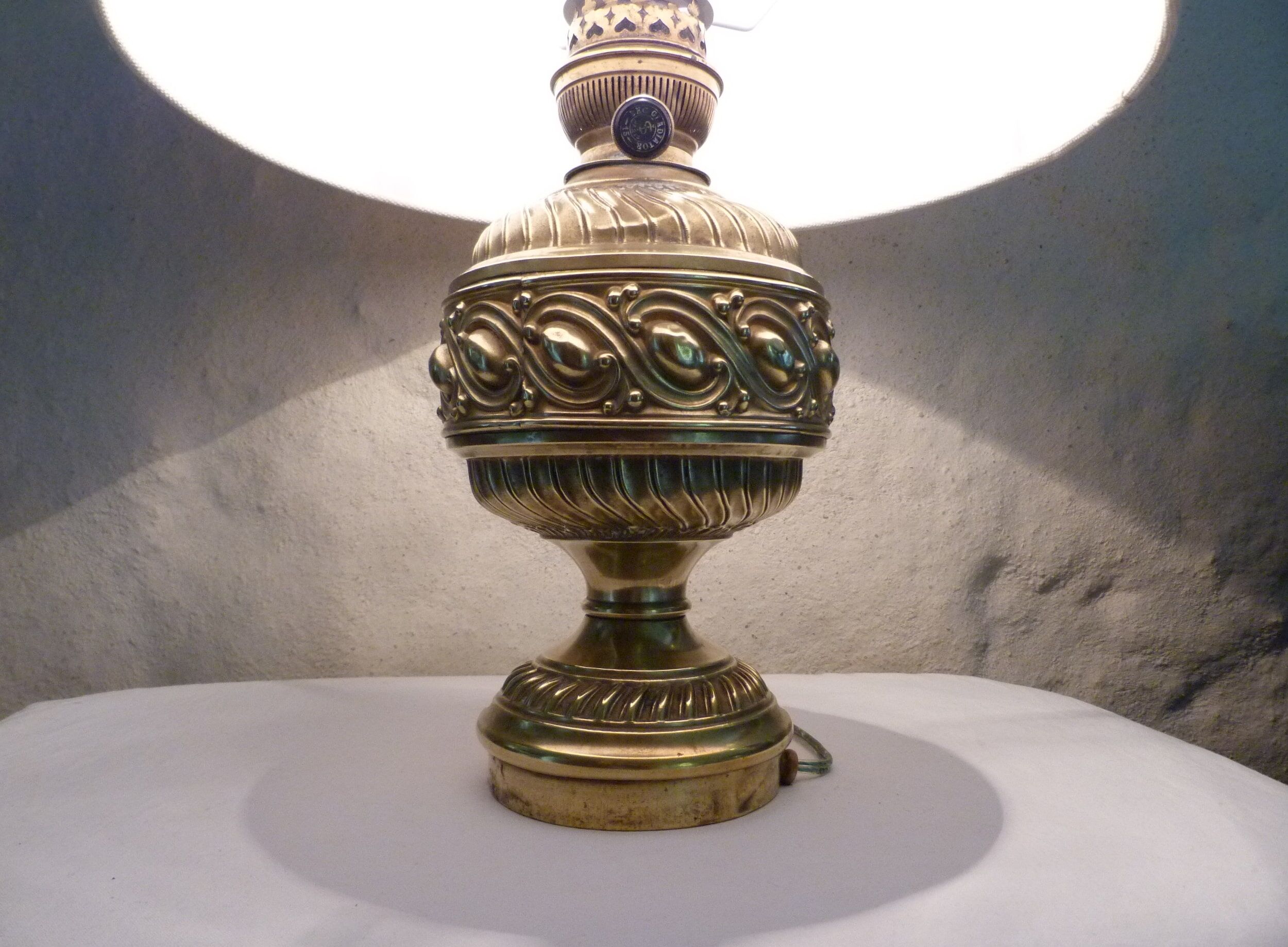 Brass lamp