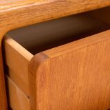 Tambour door sideboard by Johannes Andersen for C.F.C. Silkeborg, Denmark