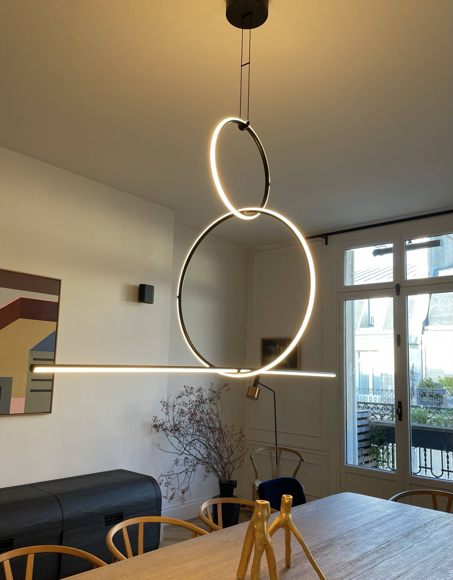 Suspension cercle Flos