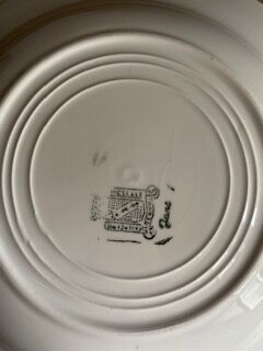 Lot of 6 Niderviller hollow plates