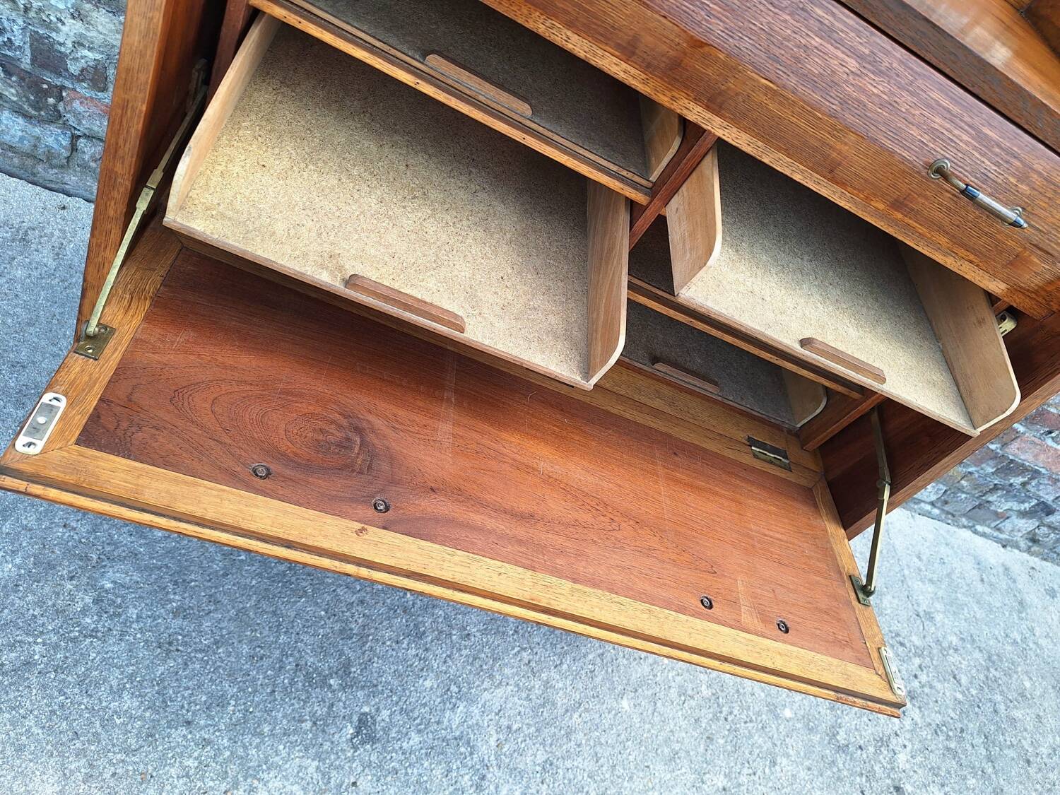 Vintage chest of drawers, antique Scandinavian design furniture