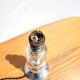 Chrome lamp base and glass balls dlg J. Adnet