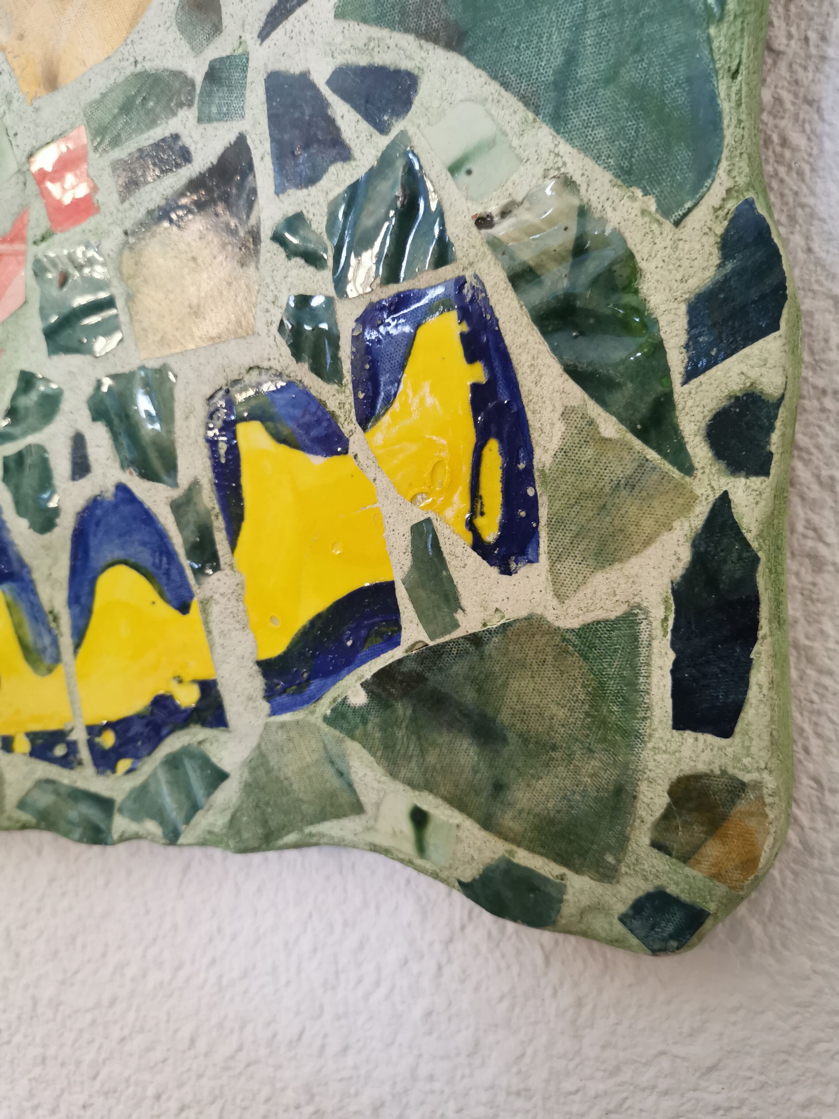 Vintage mosaic mirror 60x45cm