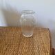 Small molded glass bulb vase