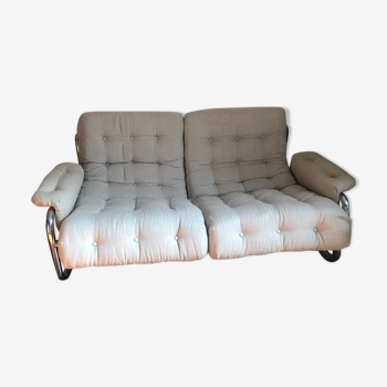 Tubular sofa 70/80s
