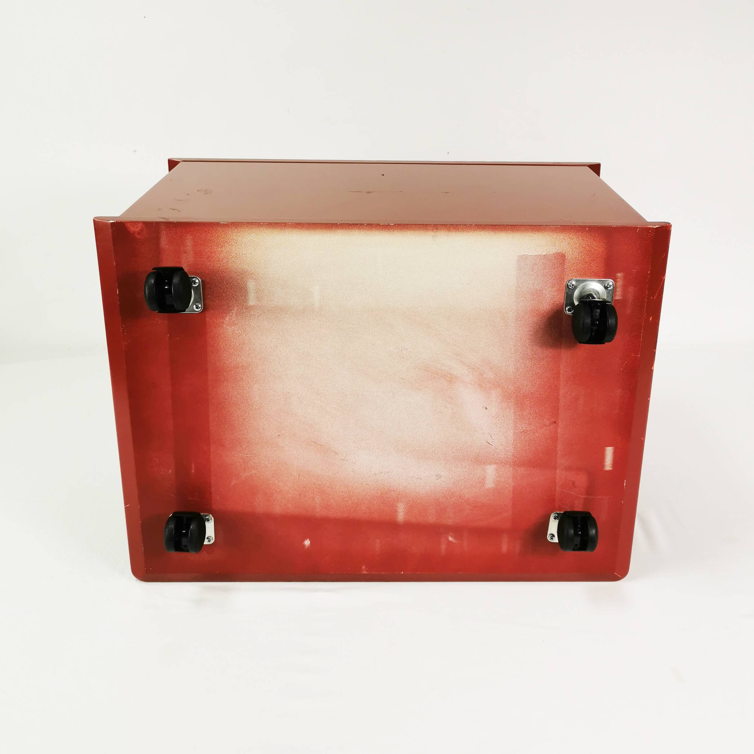 Modernist wall table-cabinet, mutaro, interlubke, germany, 1970s.