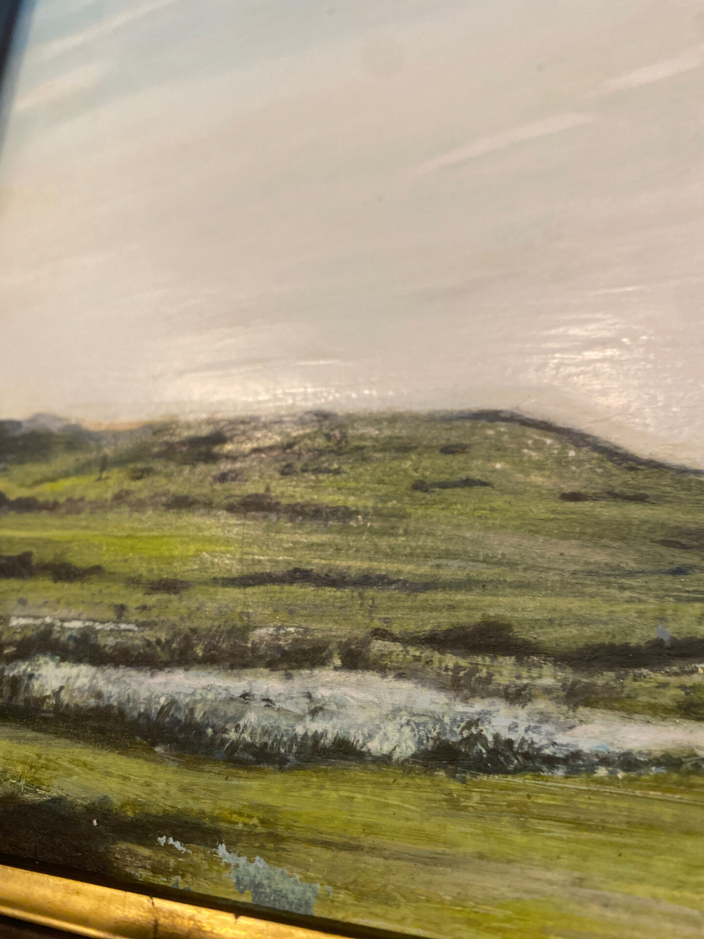 Peinture à l’huile - paysage original