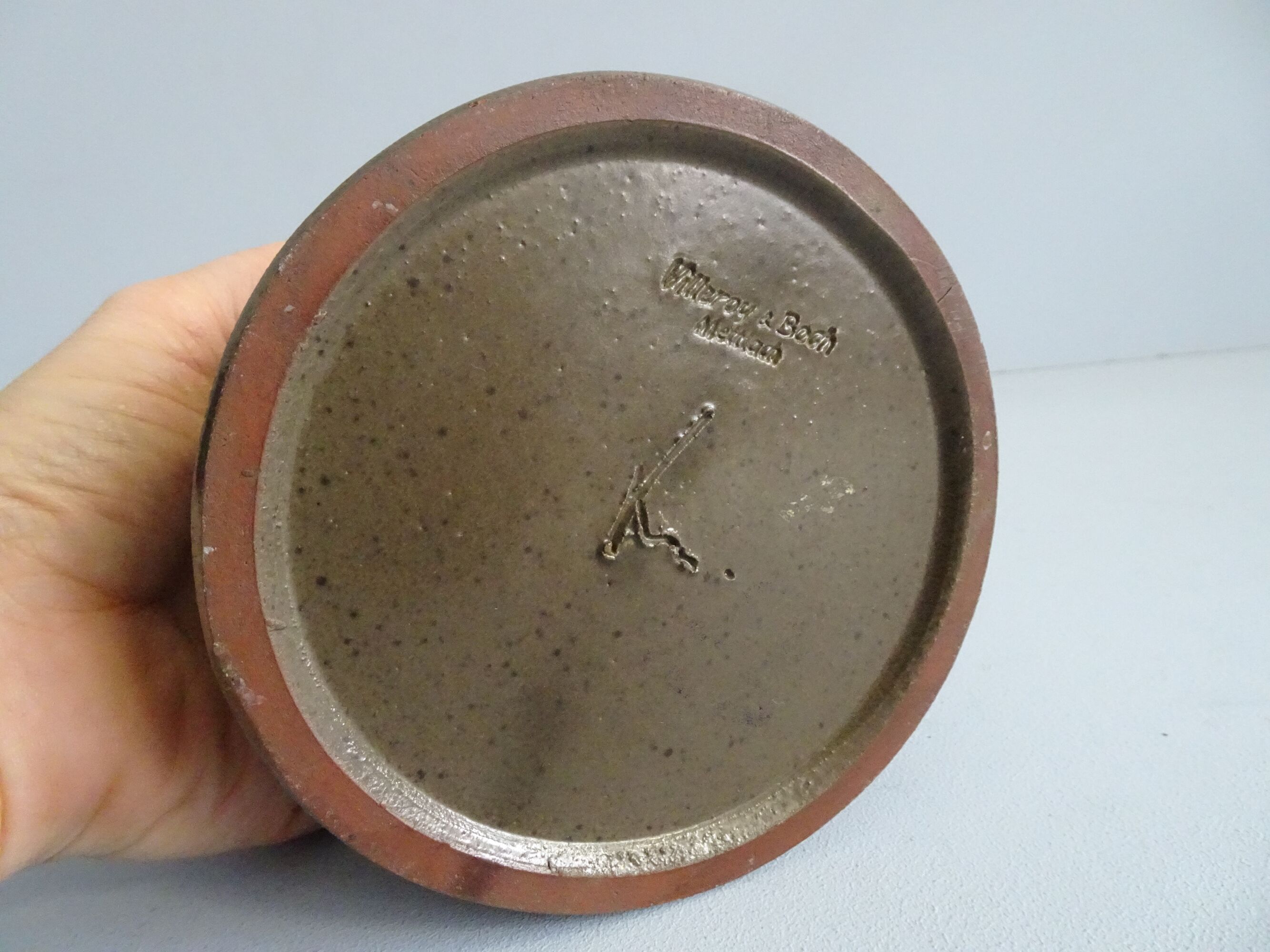 Maria Kohler ceramic vase for Villeroy and Boch Mettlach, Maria Kohler ceramic