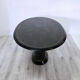 Table ovale en marble, années 1980