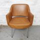 Fauteuils en cuir Deauville par Marc et Pierre Simon pour Airborne, années 1960