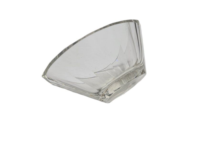 Art Deco transparent jardiniere from Moser, 1930s