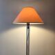Ikea chrome metal floor lamp DLG Verner Panton - vintage 1980s lamp