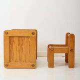 Children's furniture and chair, Baumann, 1980