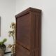 Armoire à rideaux en chêne massif, circa 1930