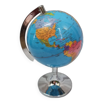 Earth globe world map