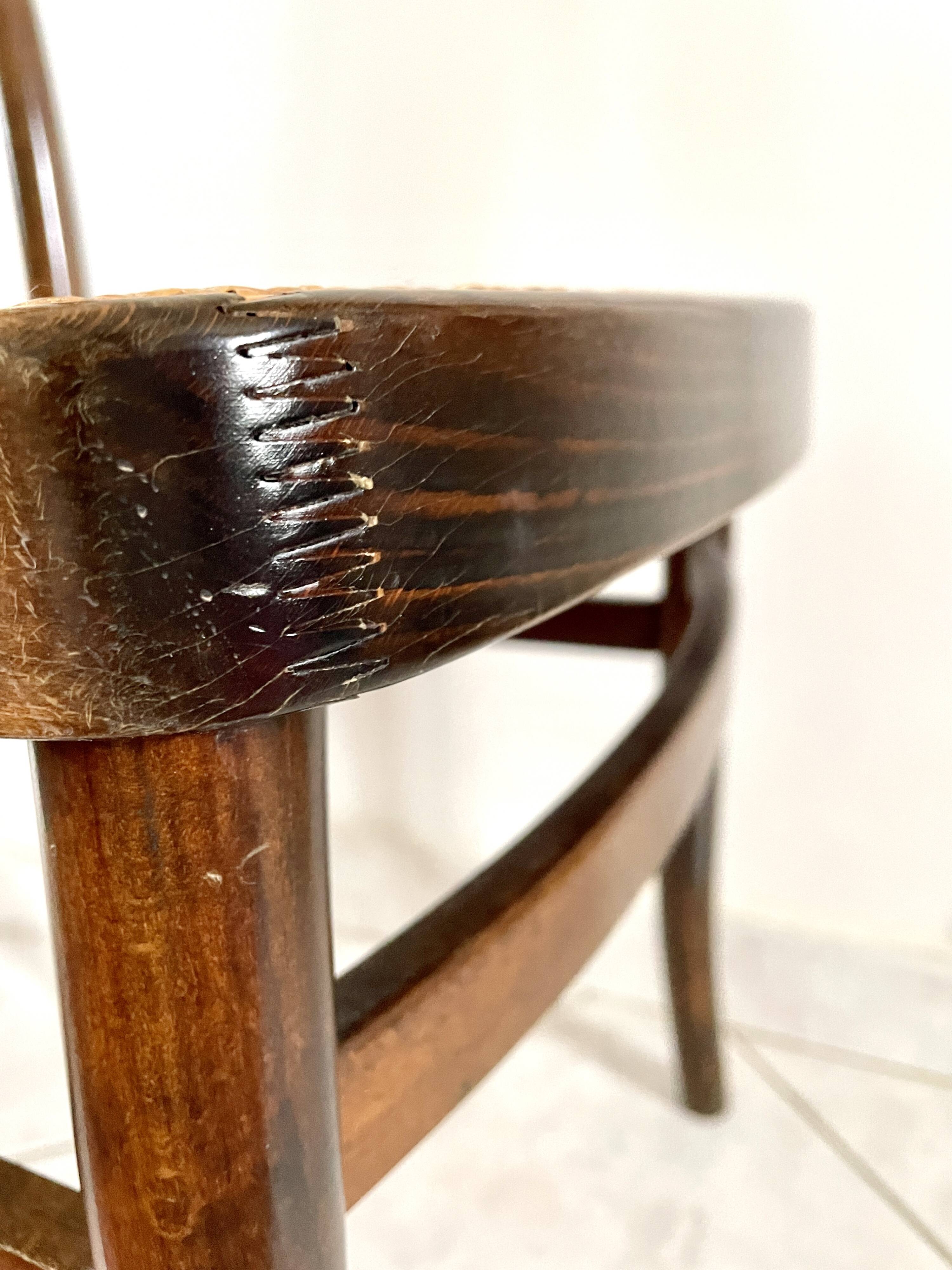 Pair of Baumann Eden caned chairs 1981