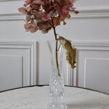 Small vintage crystal vase
