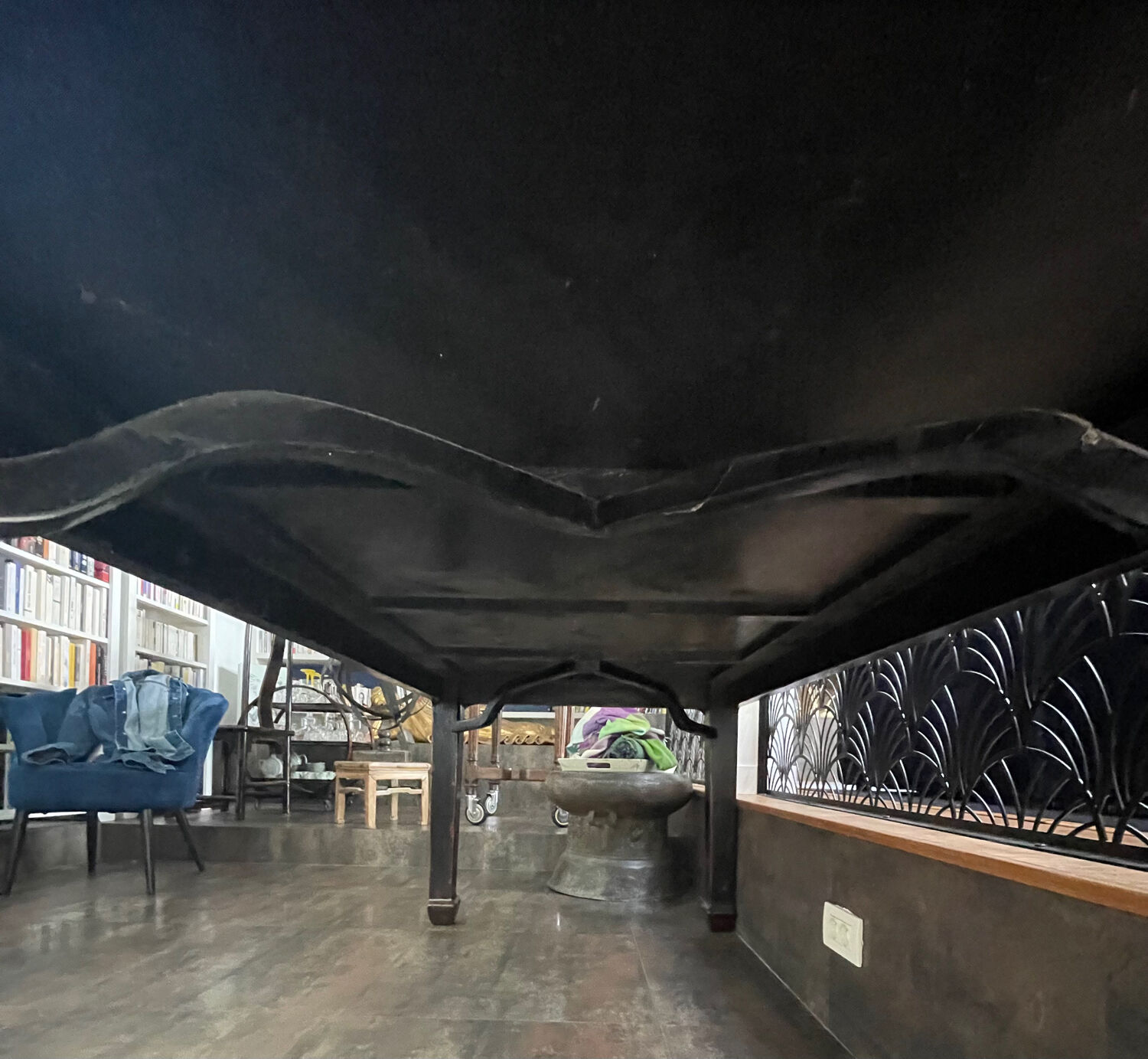 Industrial Chinese style dining table