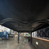 Industrial Chinese style dining table