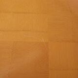 Postmodern foldable bamboo table, Italy, 1980s