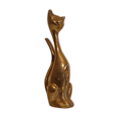 Chat en laiton