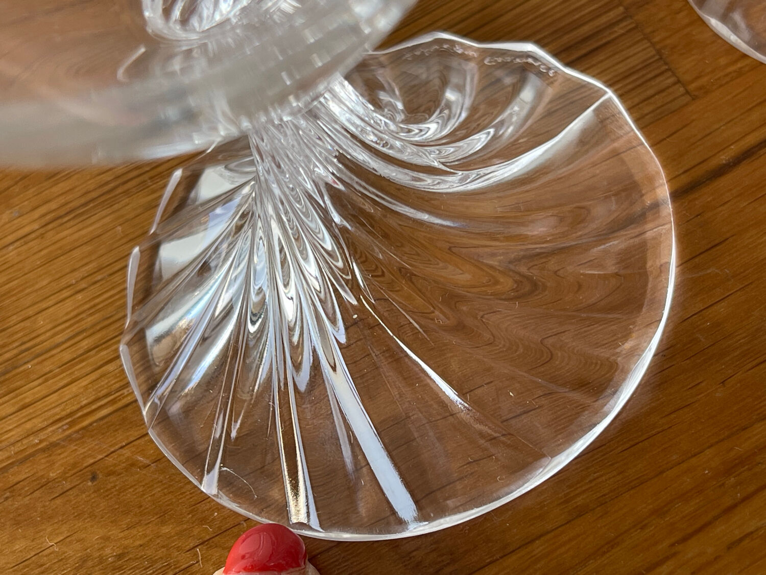 Lalique glass France model Rambouillet in crystal