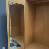 Wardrobe cabinet in Ash wood by František Mezulánik  for Novy Domov