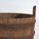 Old wooden barrel with iron straps – Central Europe, circa 1920